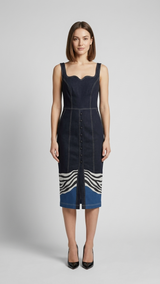 Zebra TCC : Bodycon Midi Dress