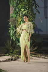 Lady Mary Cape with Drape Skirt