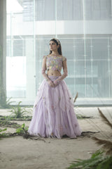 Eden Rose Petal Lehenga