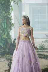 Eden Rose Petal Lehenga