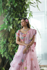 Eden rose lehenga