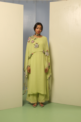 Flora Applique Kurta