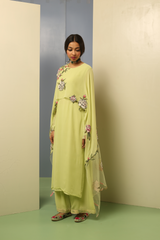 Flora Applique Kurta