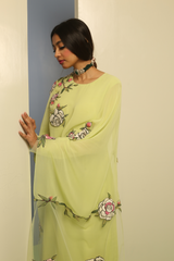 Flora Applique Kurta