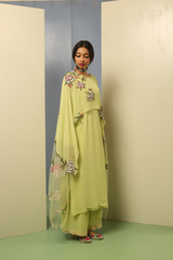 Flora Applique Kurta