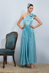 MISS DAISY ONE SHOULDER DRESS