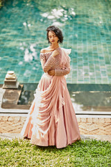 Love In The Mist Lehenga Set