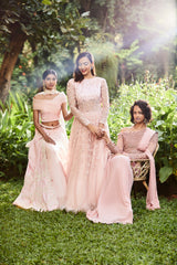 Heirloom Lehenga with Bardot Blouse