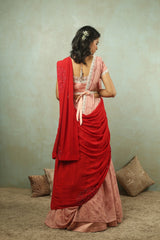 Forget Me Not Lehenga Saree