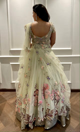MINT ROSE LEHENGA