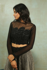 Letting Go Crop Top with Skirt