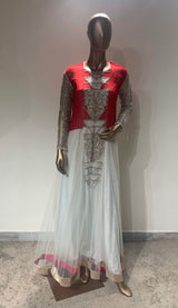 Red grill art overlay