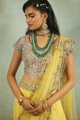 The Rajkumari Filigree Lehenga