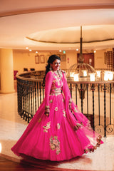 NIKITA PATWARI IN OUR CUSTOMISED MUSINGS FROM A MURAL LEHENGA