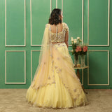 Elm Asymmetrical Lehenga