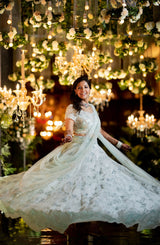 RITANSHA IN OUR lady anne lehenga