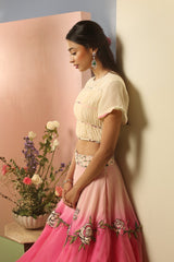 Primrose Lehenga with Dupatta