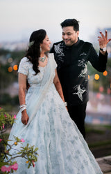 RITANSHA IN OUR lady anne lehenga