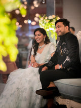 RITANSHA IN OUR lady anne lehenga