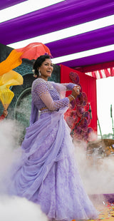 Sheetal in our Love in The Mist Lehenga