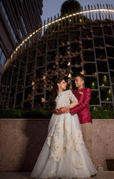 Vanshika Sureka in Our Ethereal Bloom Lehenga