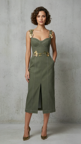 Garden of Whisper Sculpt Dress