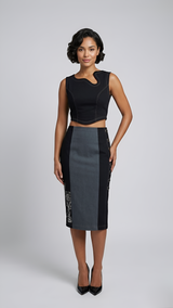 Shape Shift Midi Skirt with Top