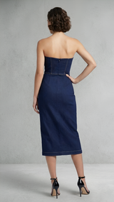 Garden of Whisper Corset Tube Dress