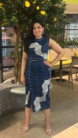 The Dreamers top with pencil skirt