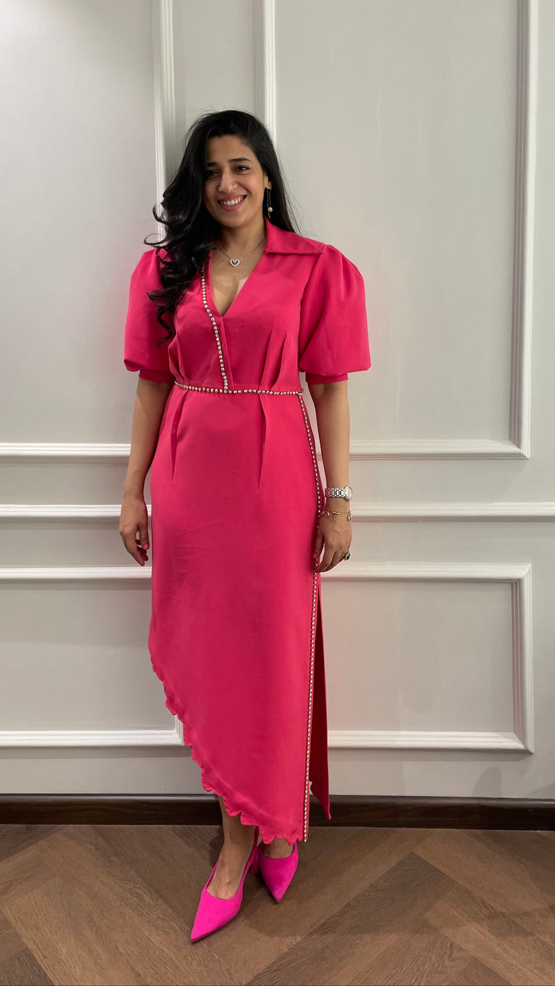 REGINA PINK DRESS (AS23)