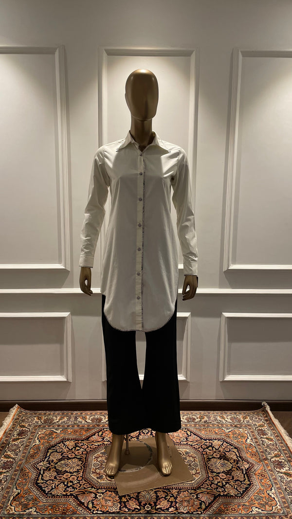 White Shirt WOA Applique
