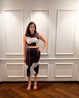 The Dreamers top with pencil skirt