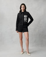 Shape Shift Cropped Shirt