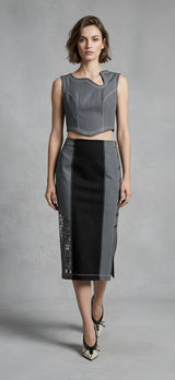 Shape Shift Midi Skirt with Top