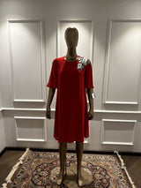Red Encroaching Dress