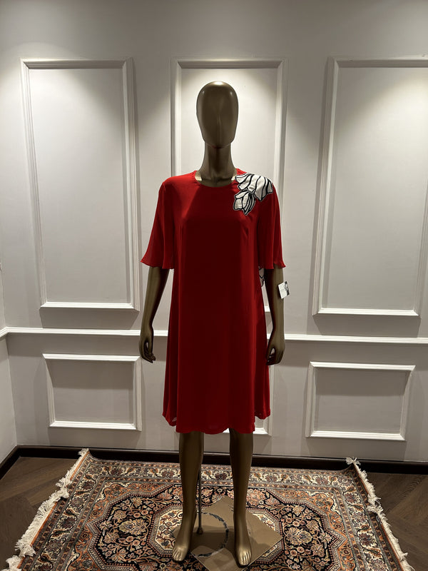 Red Encroaching Dress