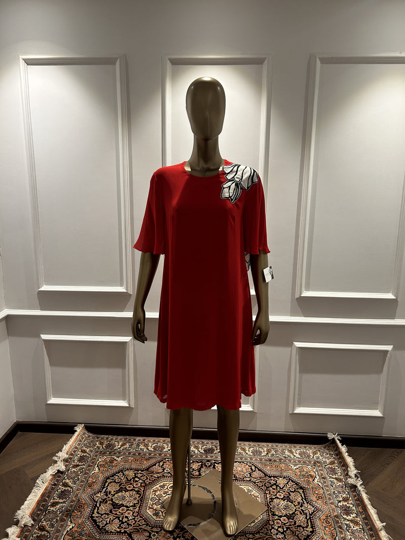 Red Encroaching Dress