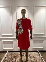 Red Encroaching Dress