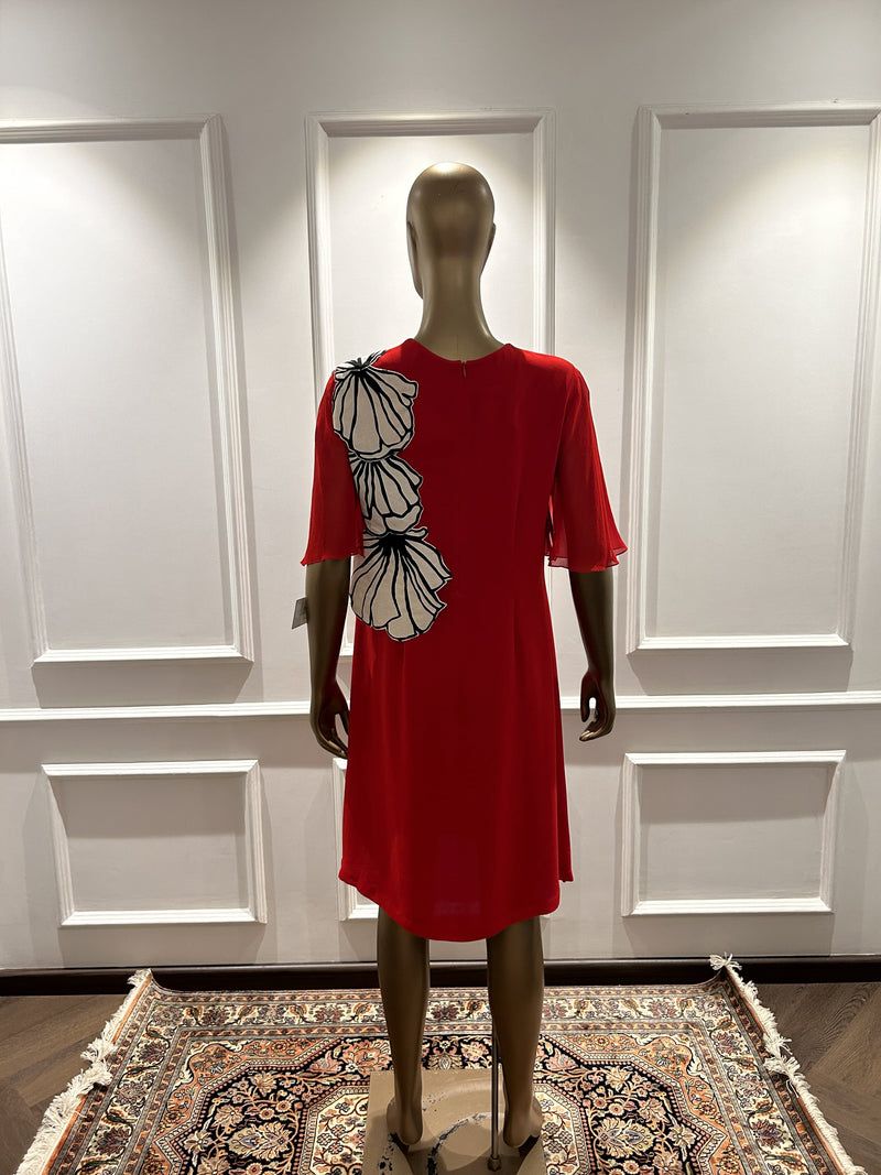 Red Encroaching Dress