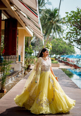 Ankita in Our Rajkumari Filigree Gown