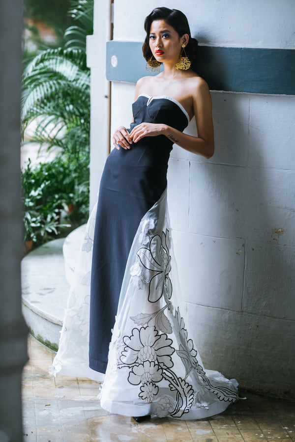 Betty Appliqué Trail Skirt (AS23)