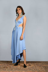 LEAVE IT TO CHANCE WEDGEWOOD WAIST SCOOP MAXI AS24