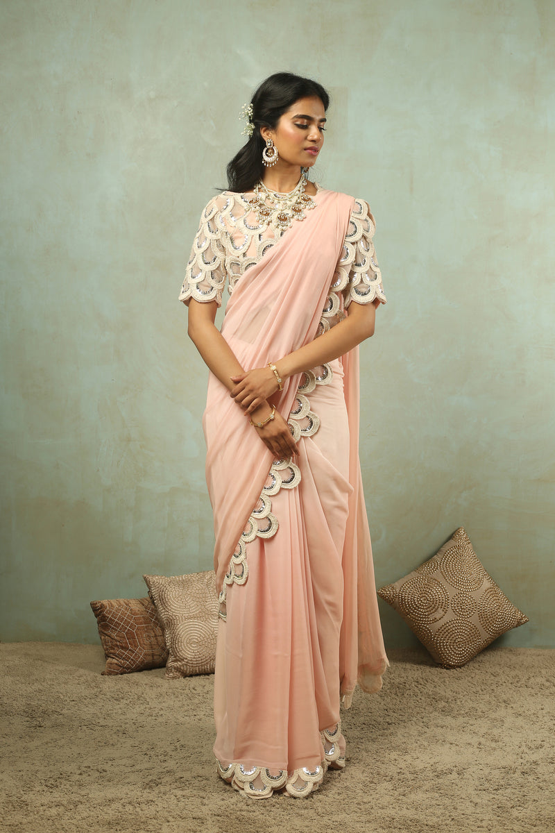 The Ethereal Bloom Saree