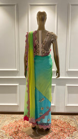 THE RAJKUMARI FLORAGOTTA SAREE (AS23)