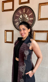 TBP Jacket with Crop top & Pants (EJ)