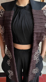 TBP Jacket with Crop top & Pants (EJ)