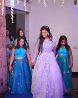 Silky in Our Heirloom Gown