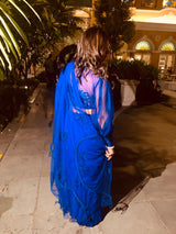 Nitika in Our Leave it to Chance Drawstrings Saree