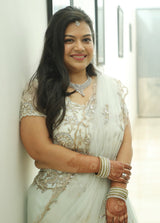 Rachita Agarwal in our Ethereal Bloom Lehenga