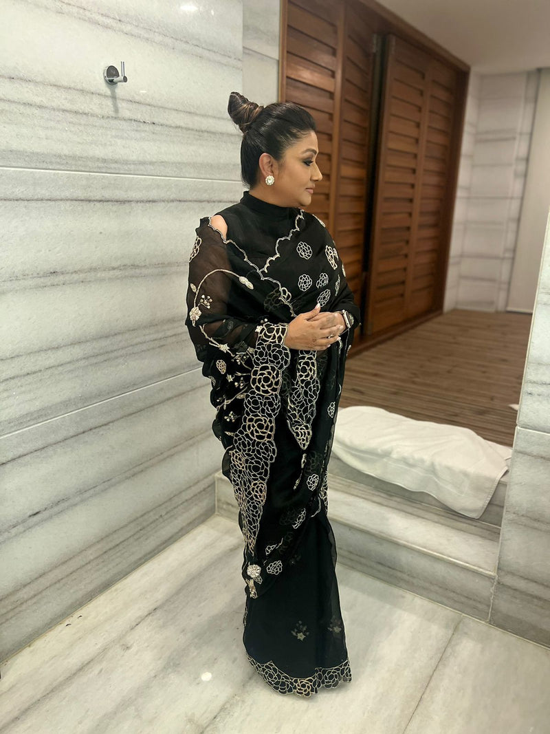 Dolly Jain in "The Butterfly Princess" Saree